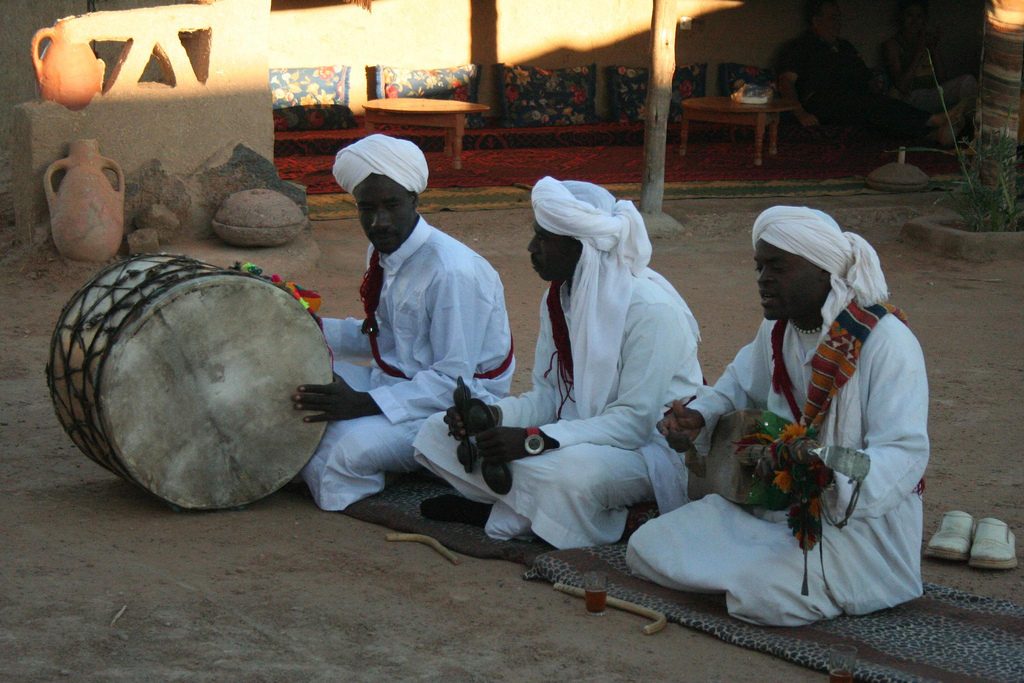 Musicos Gnawa De Marruecos