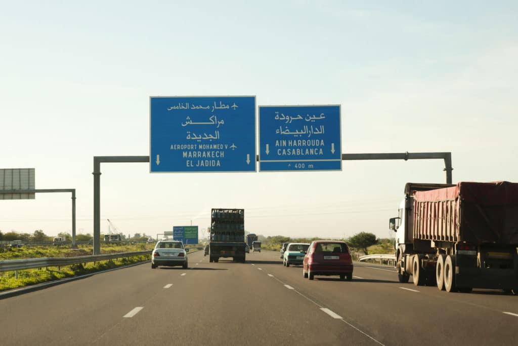 AUTOPISTAS EN MARRUECOS