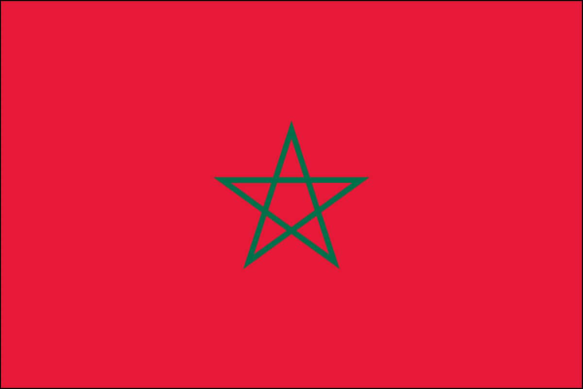 Le Drapeau du Maroc 2