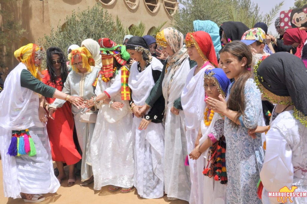 Boda en el desierto de Marruecos