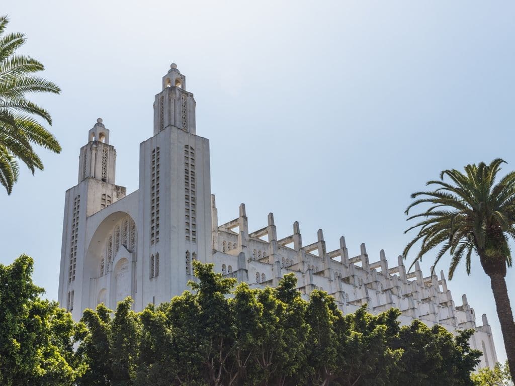 Antigua Catedral del Sagrado Corazón en Casablanca