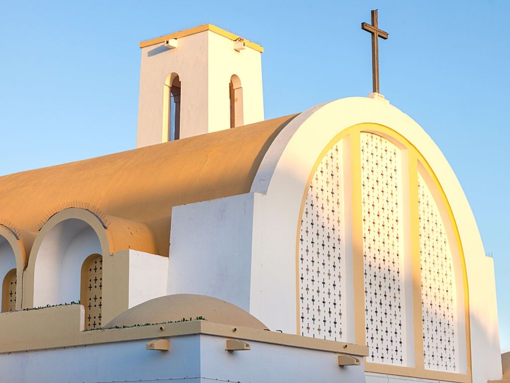 Catedral espanola en El Aaiun Marruecos