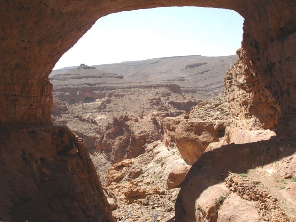 Grotte Akhiam Agoudal Maroc