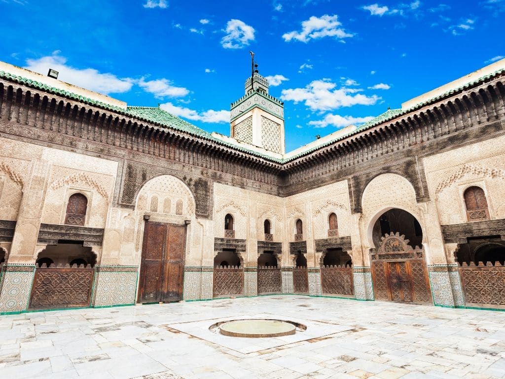 La Médersa Bou Inania en Fes Maroc