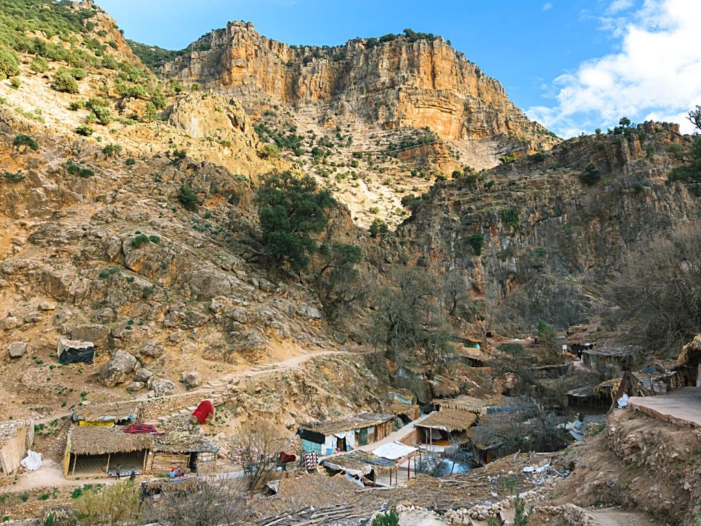 Parque nacional Aguelmam Azigza Marruecos