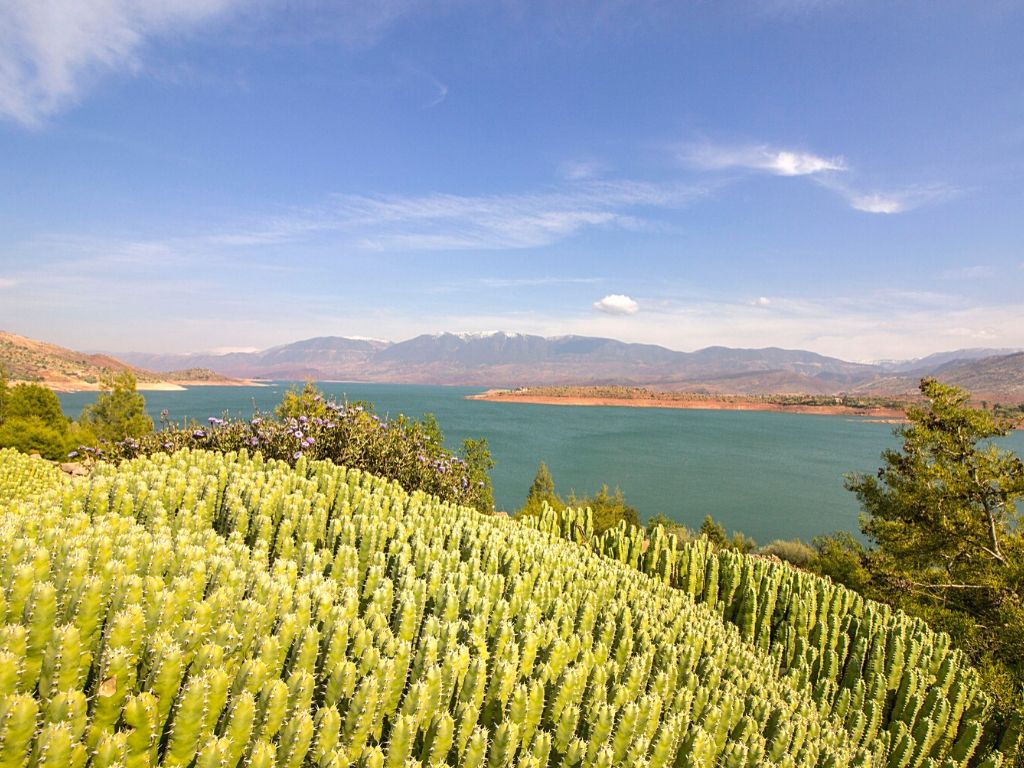 Presa Bin El-Ouidane Marruecos