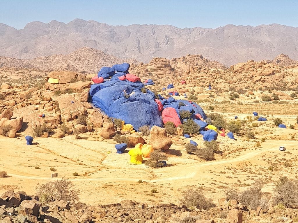 Rocas Pintadas en Marruecos