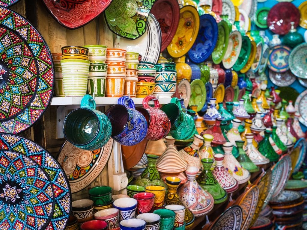 Shopping à Essaouira Maroc