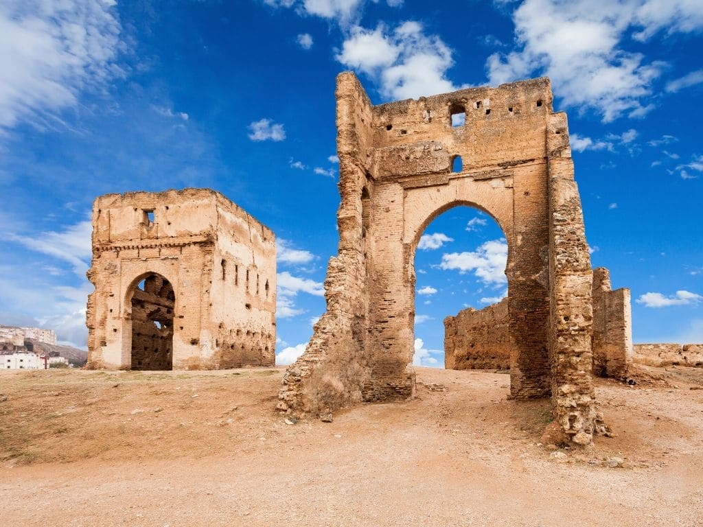 Tumbas de Merenid en Fez Marruecos