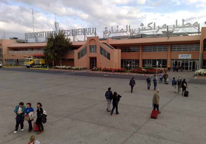 Aeropuerto Menara de Marrakech en Marruecos