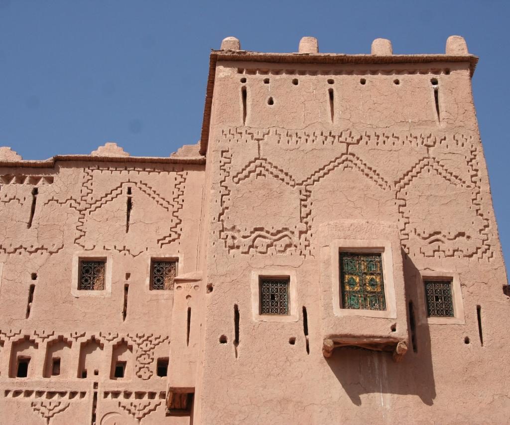 Arquitectura De Una Kasbah En Marruecos