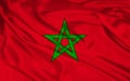 Bandera de Marruecos estilo 9 en gran formato