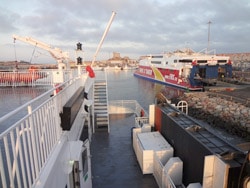 Puerto De Tánger En Marruecos