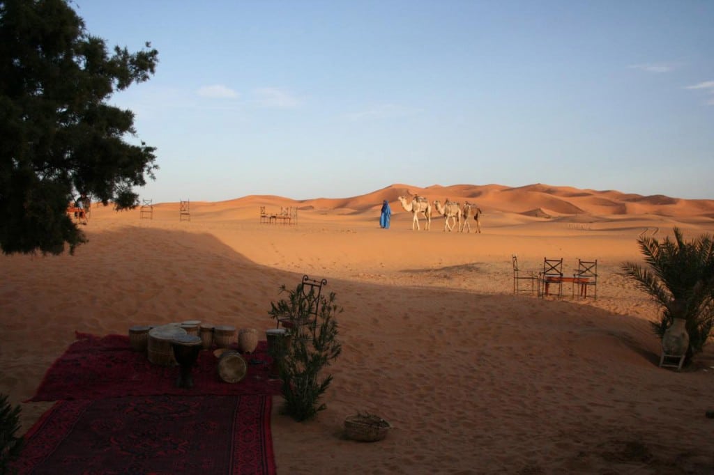 Dunas de Erg Chebbi en Marruecos