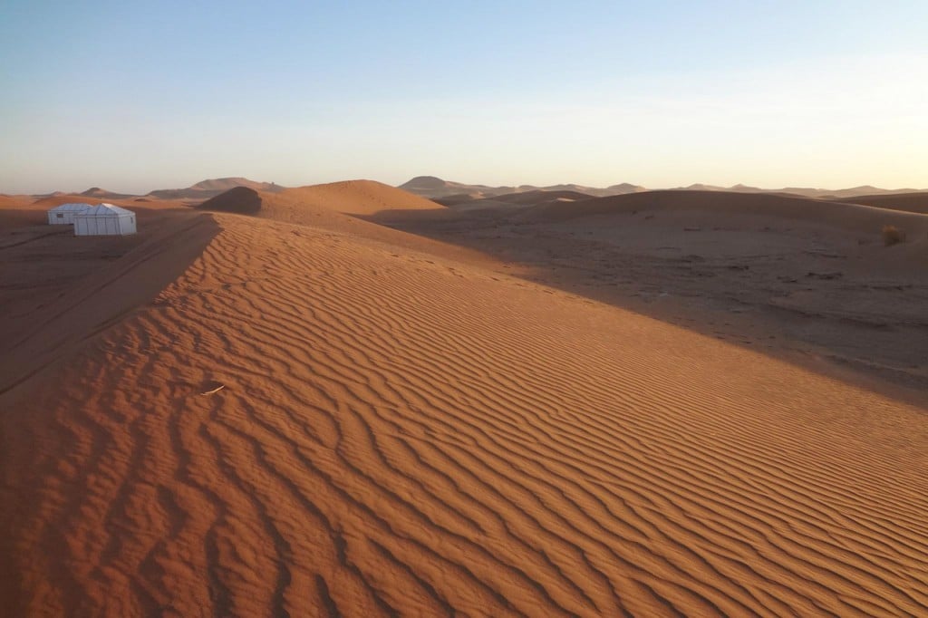 Dunas de Erg Chegaga en Marruecos