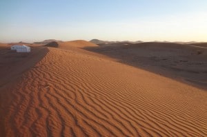 Dunas de Erg Chegaga en Marruecos