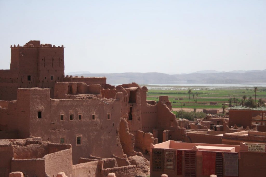 Vista desde la Kasbah de Taourirt en Ouarzazate