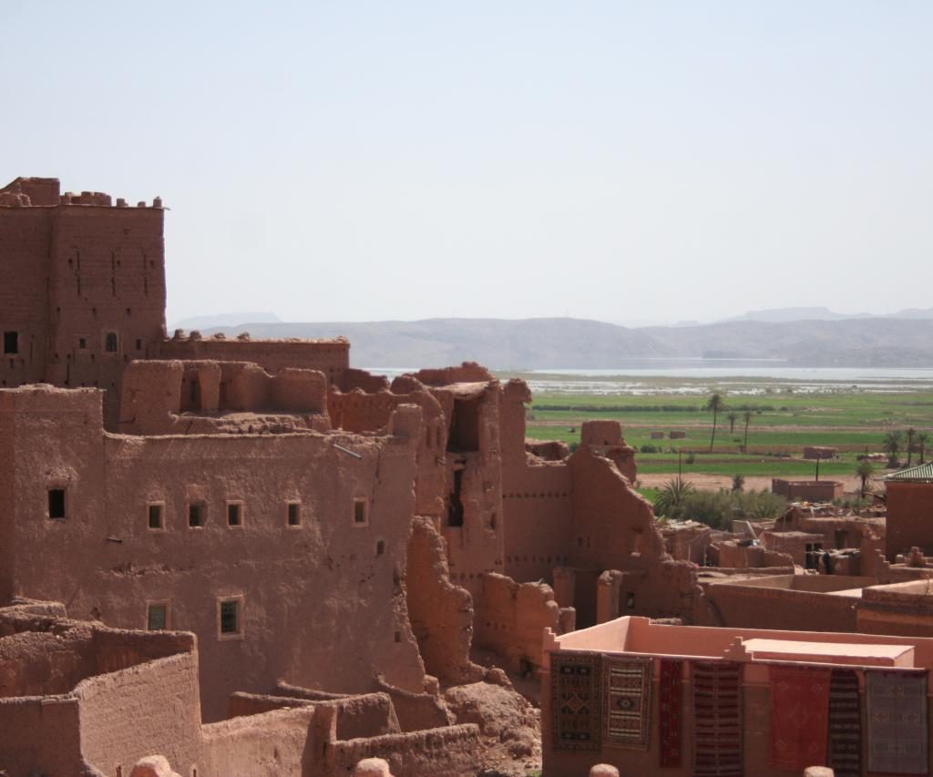 Vista Desde La Kasbah De Taourirt En Ouarzazate