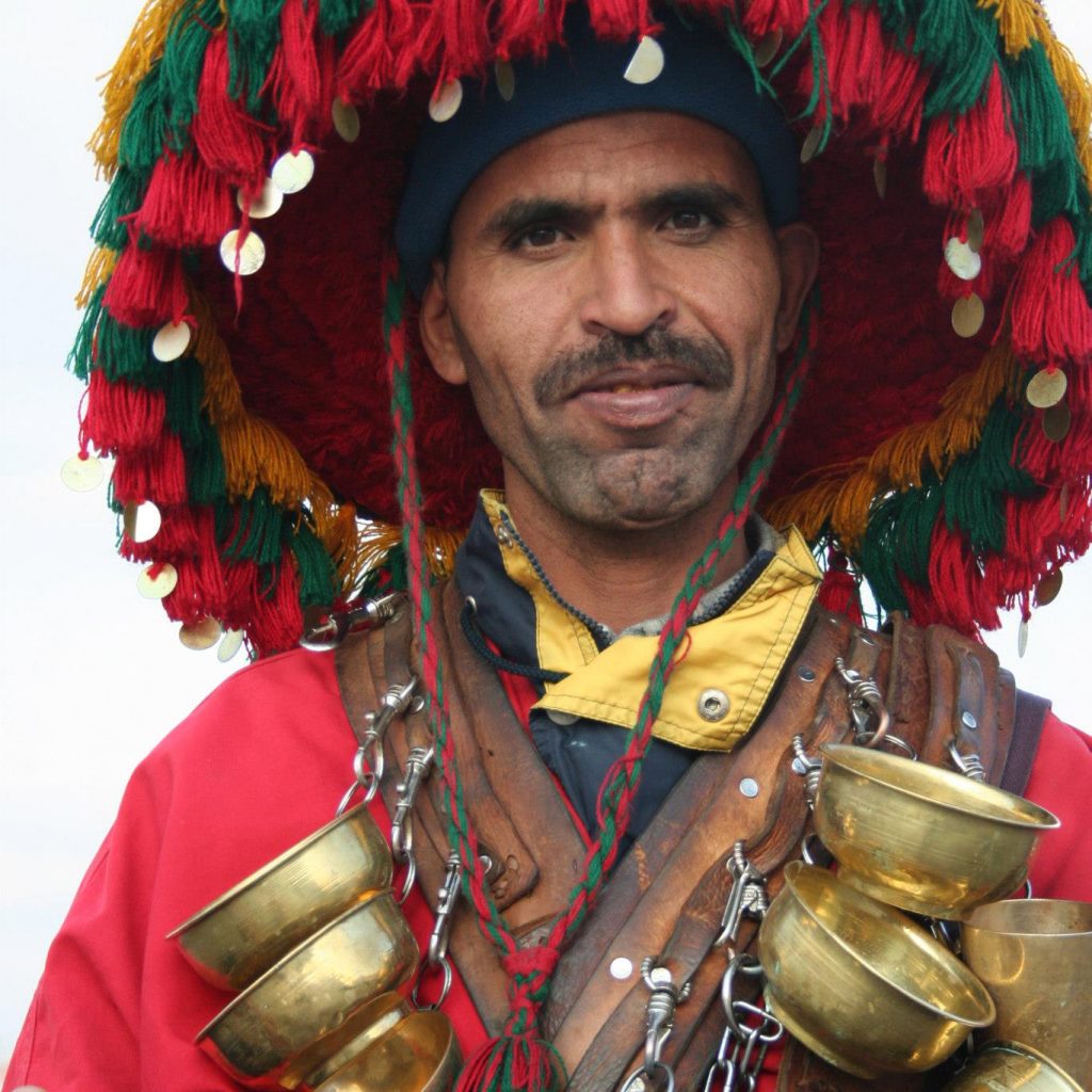 Vendedor De Agua En Marrakech