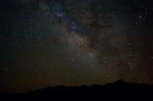 Cielo estrellado del Desierto en Marruecos