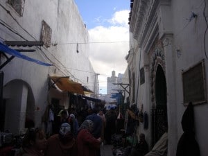Medina de la ciudad de Tetuan en Marruecos