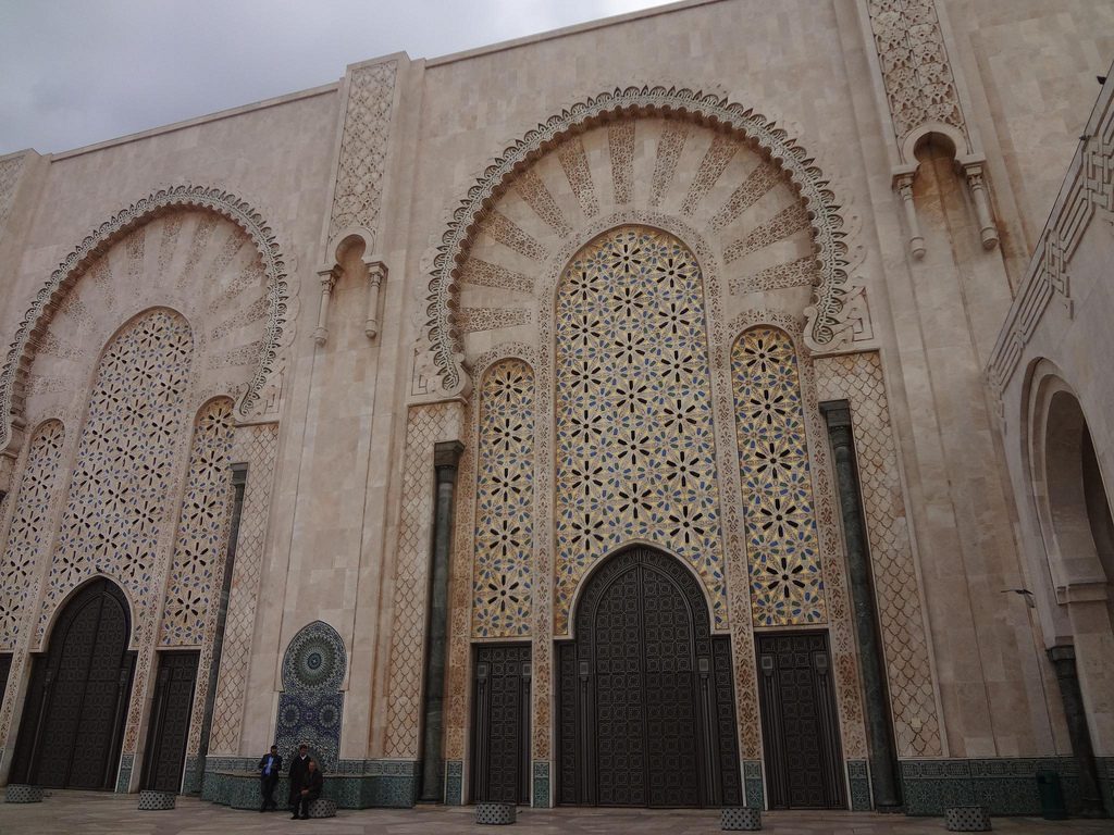 Decoracion De La Mezquita Hassan II En Casablanca