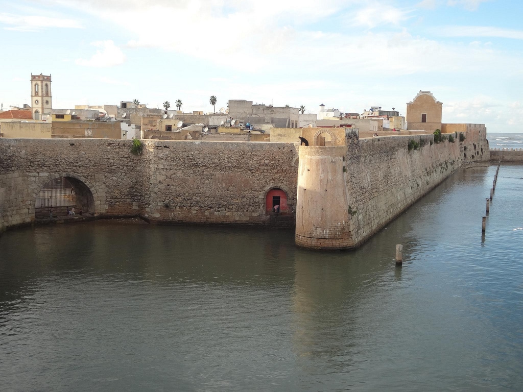 Murallas de el Jadida en Marruecos