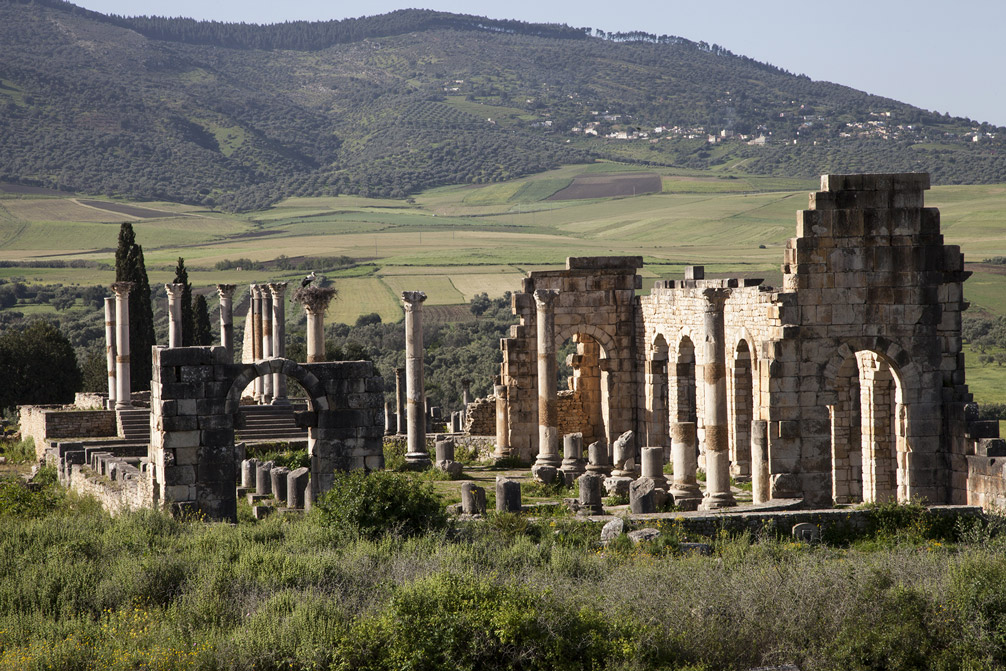 Ruinas Romanas De Volubilis